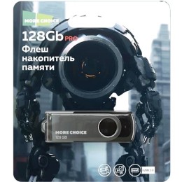 128Гб накопитель More Choice MF128-4 черный