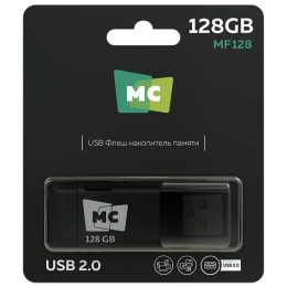 128Гб накопитель USB2.0 More Choice MF128 черный