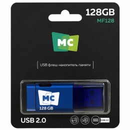 128Гб накопитель USB2.0 More Choice MF128 синий