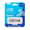 128Гб накопитель  USB3.0 Move Speed серебро