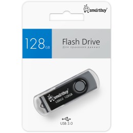 128Гб накопитель  USB3.0 SMARTBUY Twist черный