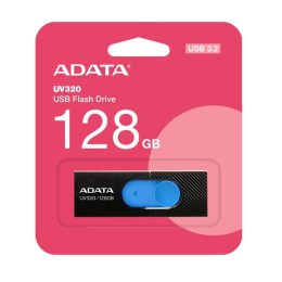 128Гб накопитель  USB3.2 A-Data UV320 черно-синий