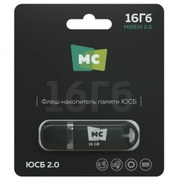 16Гб накопитель More Choice MFB16 черная 