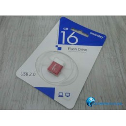 16GB накопитель SMARTBUY Lara красный