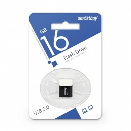 16Гб накопитель USB2.0 SMARTBUY Lara черный