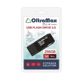 256Гб накопитель USB2.0 OltraMax 240 черный 