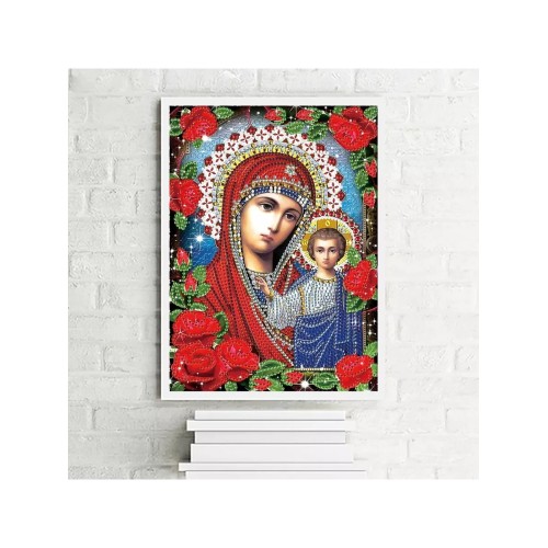 25х30 Алмазная мозайка "Икона" ZW005 (без подрамника)