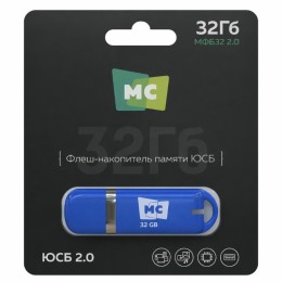 32Гб накопитель More Choice MFB32 синяя