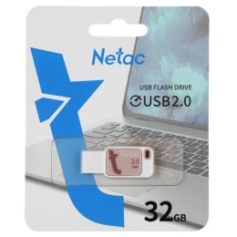 32Гб накопитель Netac UA31 розовый