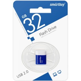 32Гб накопитель USB2.0 SMARTBUY Lara синий