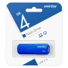 4Гб накопитель USB2.0 SMARTBUY Clue синий