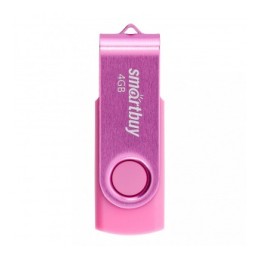 4Гб накопитель USB2.0 SMARTBUY Twist розовый