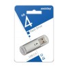 4Гб накопитель USB2.0 SMARTBUY V-Cut серебристый