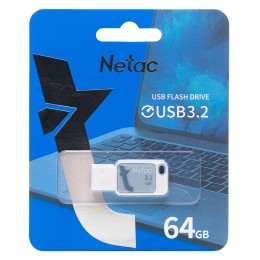 64Гб накопитель Netac UA31 голубой