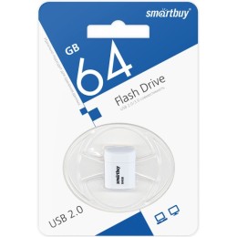 64Гб накопитель SMARTBUY Lara белый