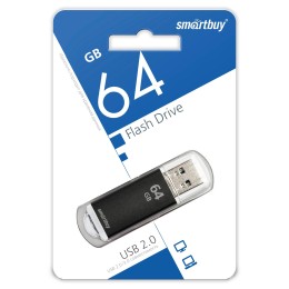64Гб накопитель SMARTBUY V-Cut черный