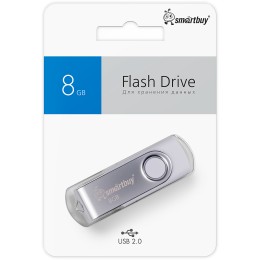 8Гб накопитель SMARTBUY Twist белый