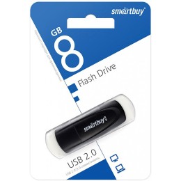 8Гб накопитель USB2.0 SMARTBUY Scout черный