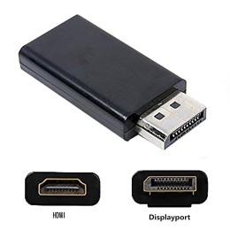 Адаптер Dream HD80 HDMI/DisplayPort черный