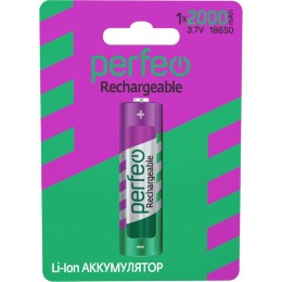 Аккумулятор 18650 PERFEO 3.7V 2000mAh