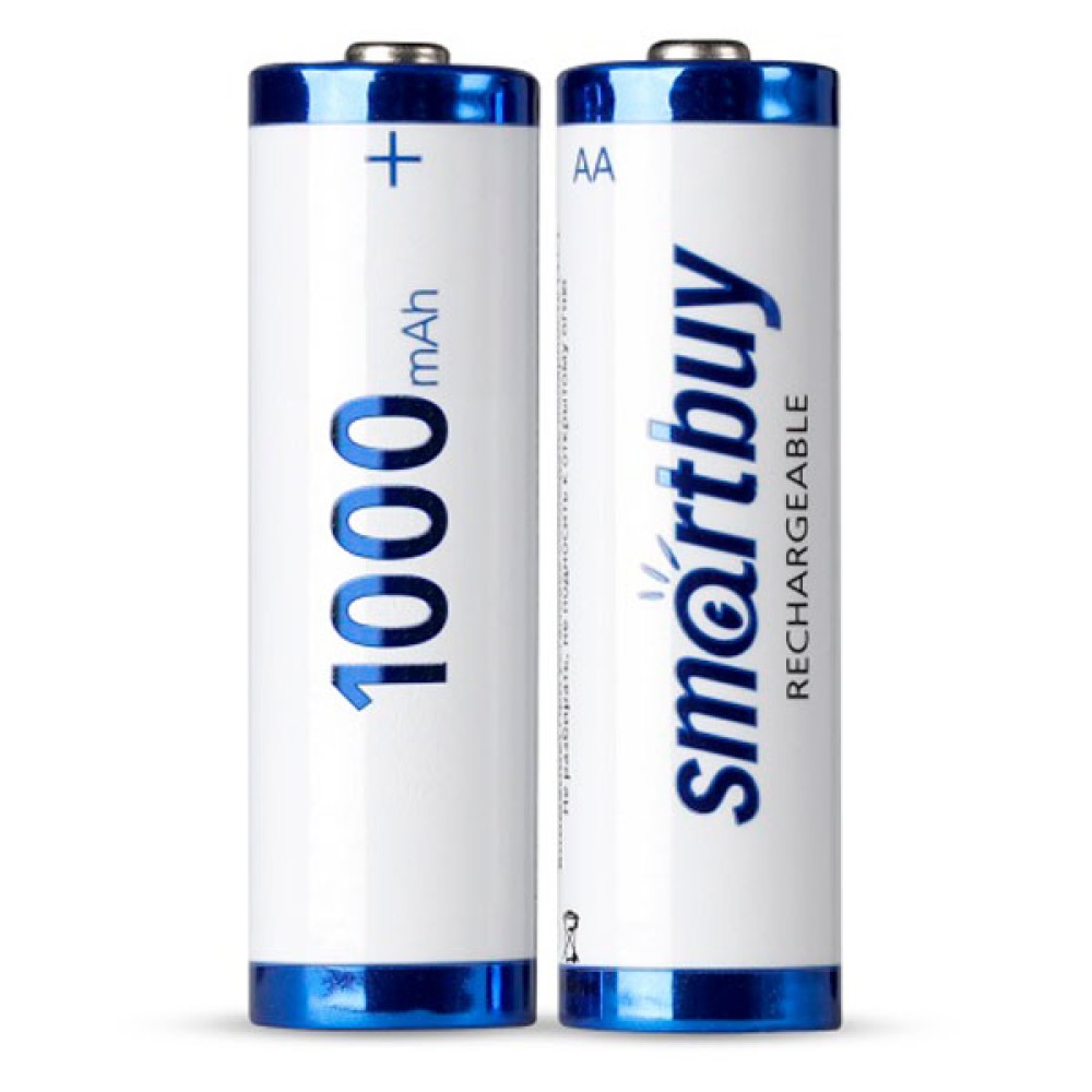 Аккумулятор AA SMARTBUY 1.2V 1000mAh (цена за 1шт. блистер 2шт)
