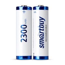 Аккумулятор AA SMARTBUY 1.2V 2300mAh (цена за 1шт. блистер 2шт)