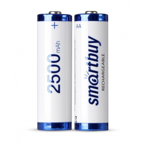 Аккумулятор AA SMARTBUY 1.2V 2500mAh (цена за 1шт. блистер 2шт)