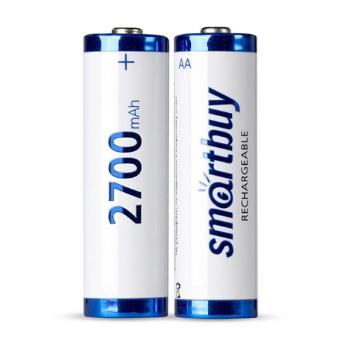Аккумулятор AA SMARTBUY 1.2V 2700mAh (цена за 1шт. блистер 2шт)