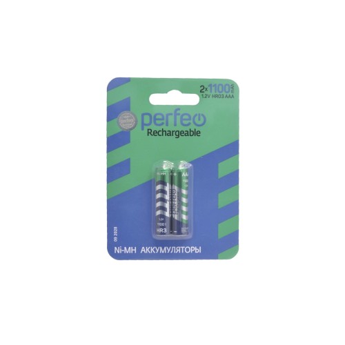 Аккумулятор AAA PERFEO 1.2V 1100mAh (цена за 1шт. блистер 2шт)