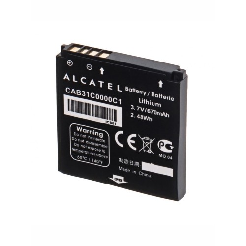 Аккумулятор Alcatel 606 (CAB31C0000C1) тех. упаковка