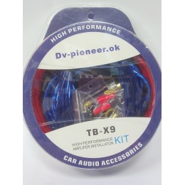 Акустический комплект проводов для полупроф. усилителя, DV-Pioneer.ok TB-X9 1500W