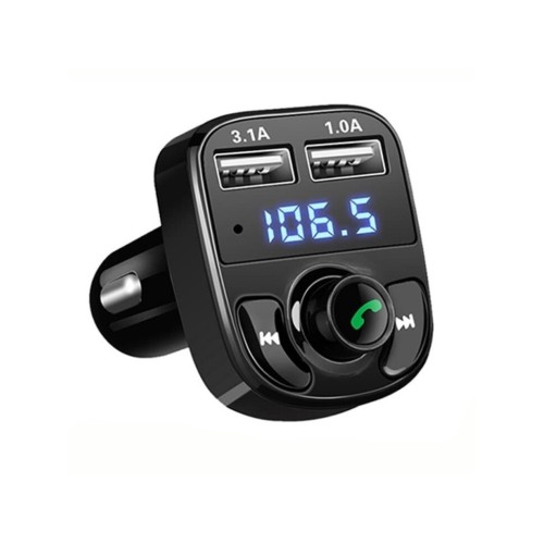 Авто FM модулятор ENERGY POWER QY-01 (2USB/3.1A) черный