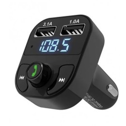 Авто FM модулятор ENERGY POWER QY-02 (2USB/3.1A) черный