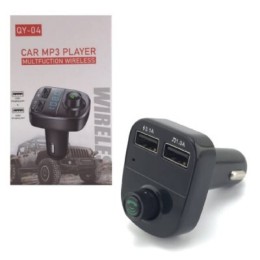 Авто FM модулятор ENERGY POWER QY-04 (2USB 3.1A) черный