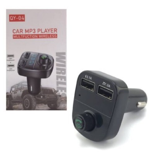 Авто FM модулятор ENERGY POWER QY-04 (2USB 3.1A) черный