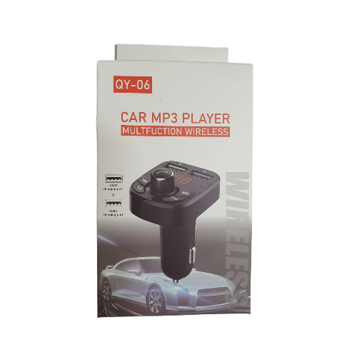 Авто FM модулятор ENERGY POWER QY-06 (2USB 3.1A) черный