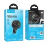 Авто FM модулятор HOCO E82 (2USB QC3.0/PD 30W/дисплей) черный