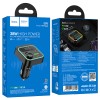 Авто FM модулятор HOCO E85 (2USB QC3.0/PD 20W/дисплей) черный
