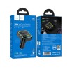 Авто FM модулятор HOCO E85 (2USB QC3.0/PD) черный