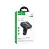 Авто FM модулятор HOCO E89 (2USB 3A/PD 30W/TF/дисплей) черный