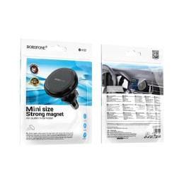 Автодержатель BOROFONE BH135 магнитный в дефлектор черный
