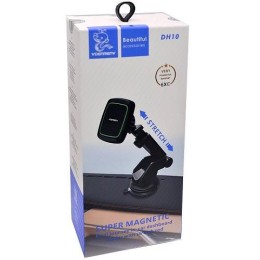 Автодержатель DENMEN DH 10 зажим на присоске черный