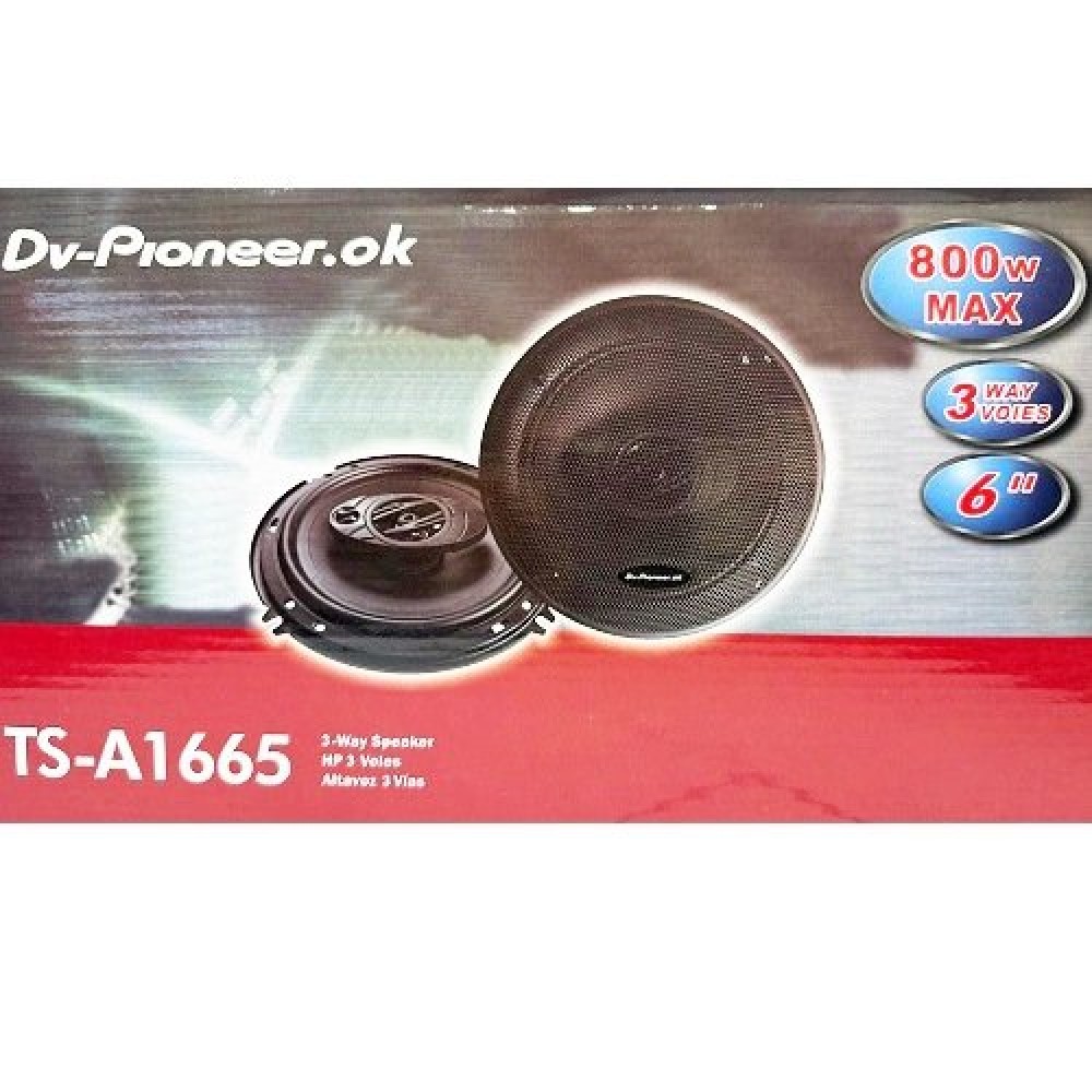 Автодинамики Pioneer TS-A1665 16см, 800w