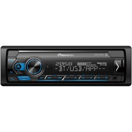 Автомагнитола Pioneeir 325 (Bluetooth/подсветк/USB/AUX/FM/пульт)