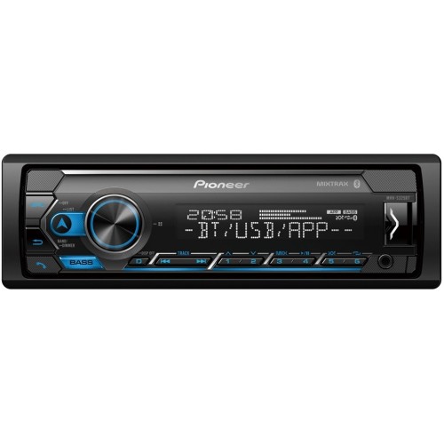 Автомагнитола Pioneeir 325 (Bluetooth/подсветк/USB/AUX/FM/пульт)
