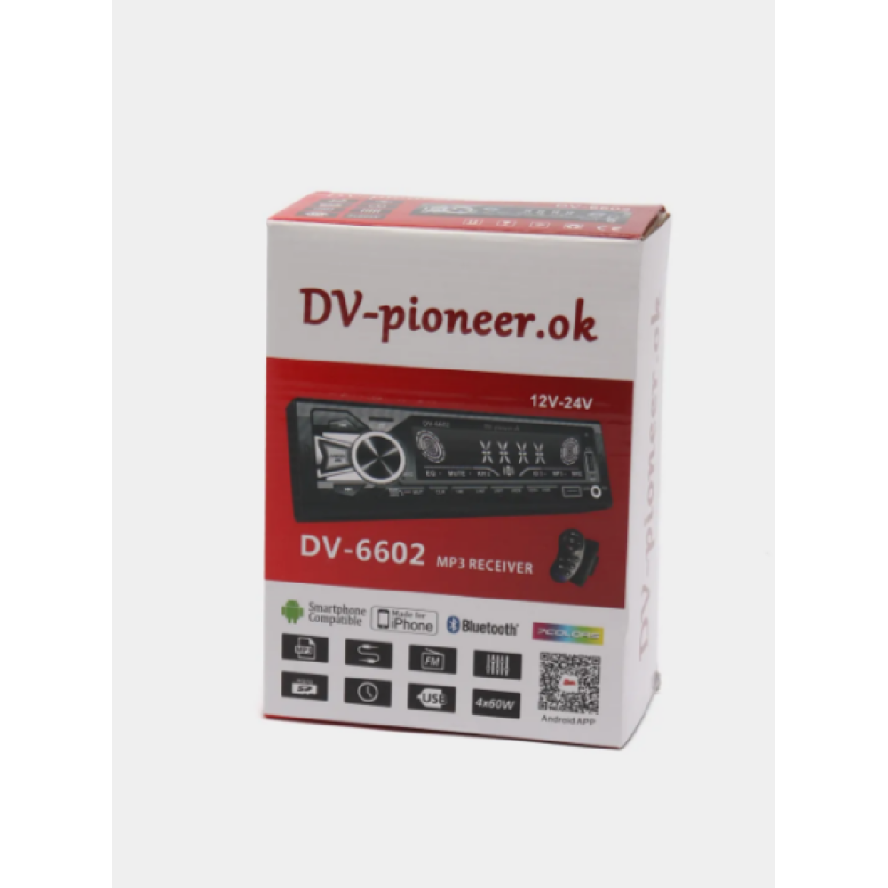 Автомагнитола Pioneeir 6602 BT
