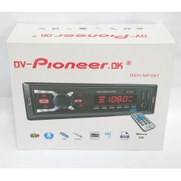 Автомагнитола Pioneeir DEH-MP 267 (Bluetooth/2USB/AUX/FM/пульт)