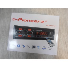 Автомагнитола Pioneeir DEH-MP 516 (Bluetooth/2USB/AUX/FM/пульт)