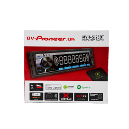 Автомагнитола Pioneeir MVH-S125BT (Bluetooth/USB/TF/AUX/FM/пульт)