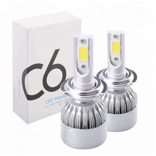 Автомобильная LED лампа Energy Light С6-H1 (2LED/6500K/DC 9-32V с вентилятором silver) 2шт